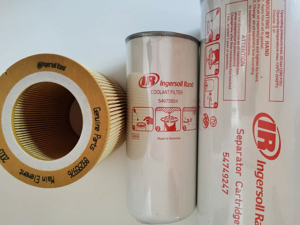 內(nèi)蒙古錫林郭勒英格索蘭油過濾器空壓機(jī)故障維修正品配件