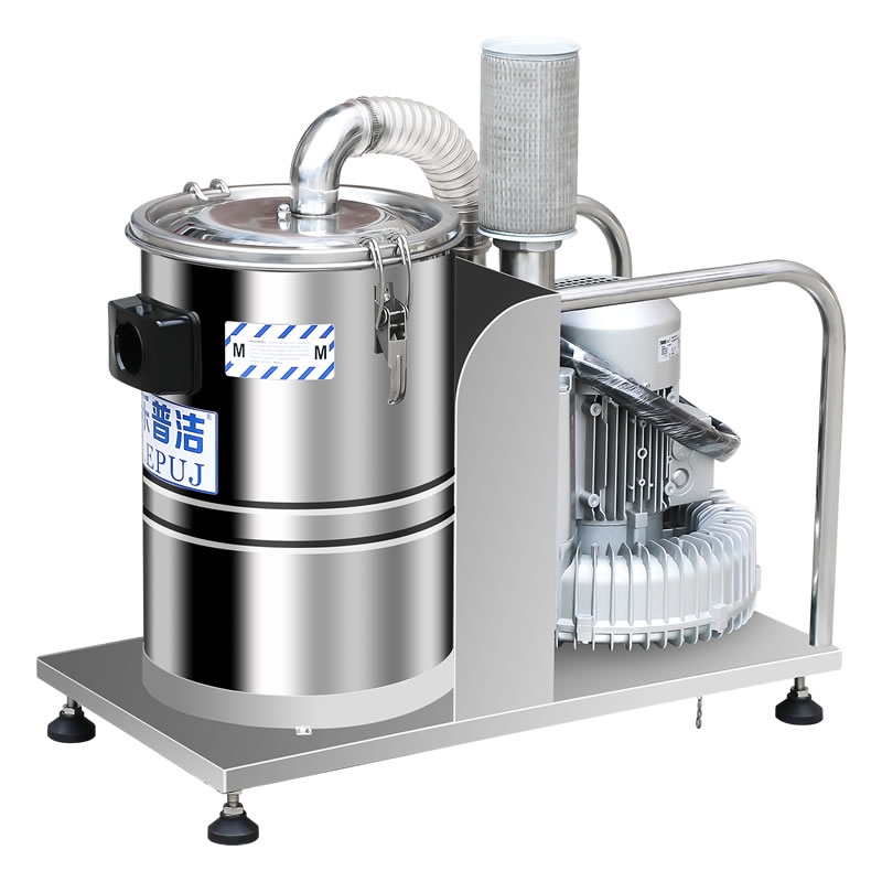 樂普潔設(shè)備配套水泥工廠用3kw大功率工業(yè)吸塵器