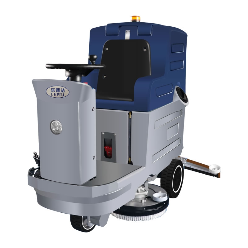 樂普潔洗地機(jī)工廠車間物業(yè)用小型電動(dòng)駕駛式工業(yè)洗地機(jī)