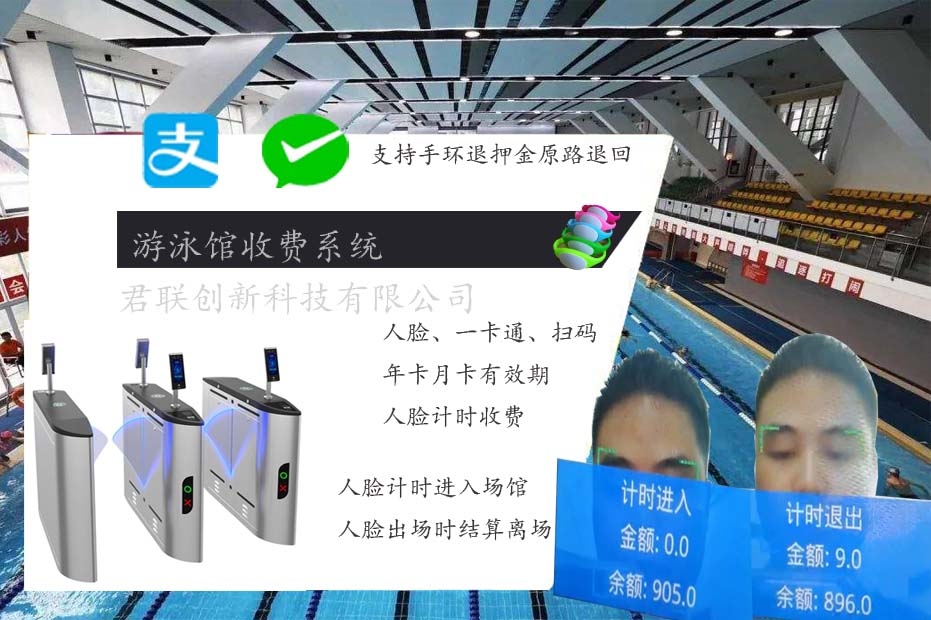 荊州市游泳館會員管理君聯智慧