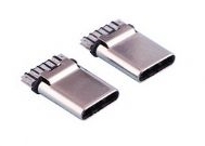3.1 TYPE C公頭USB3.1焊線式公頭2.0主體