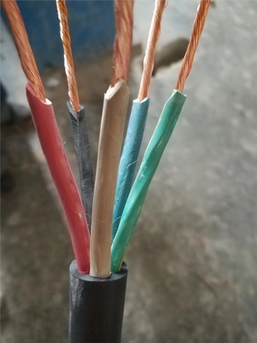耐寒電纜3*25+1*16銅芯XV橡膠軟電纜價格