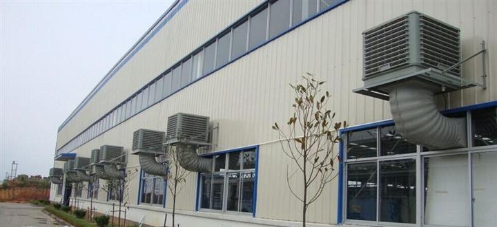 惠州環(huán)?？照{(diào)車間降溫工程