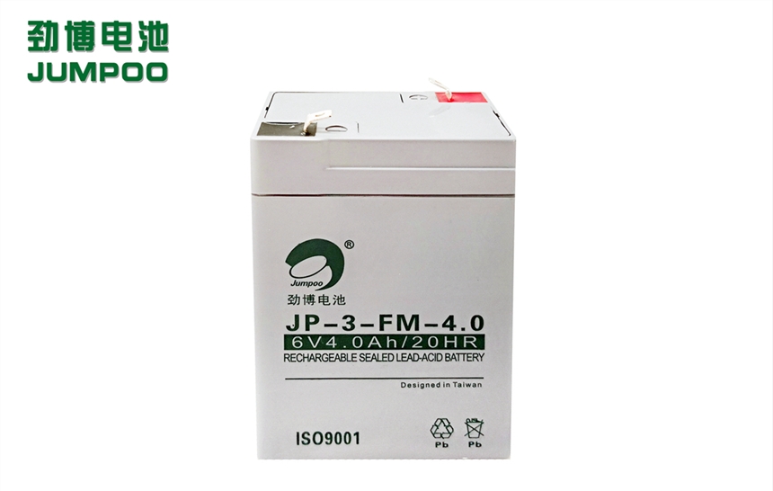 江西勁博蓄電池小型密封蓄電池JO-3-FM-4.0(6V4.0AH)