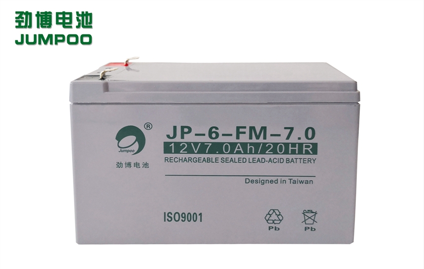 江西勁博蓄電池小型密封蓄電池JP-6-FM-7(12V2.2AH)