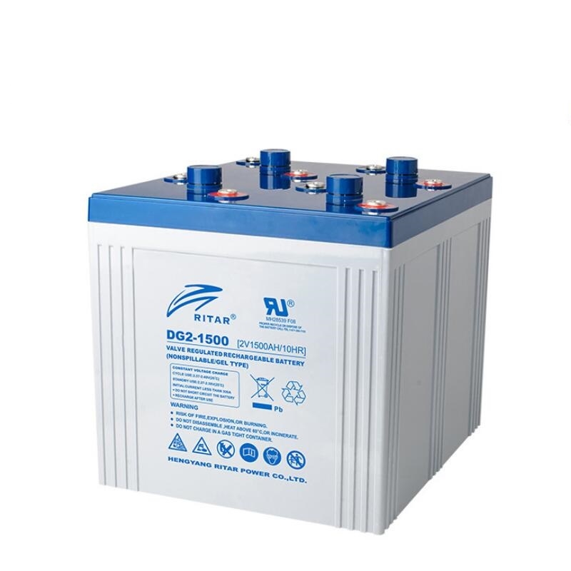 瑞達蓄電池DG系列DG2-1500(2V1500AH)參數(shù)報價