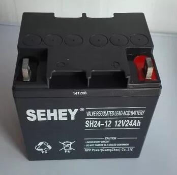 西力蓄電池SH系列SH24V12（12V24AH）