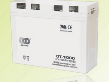 奧特多蓄電池免維護2V系列OT1000-2(2V1000)通信電源UPS電源