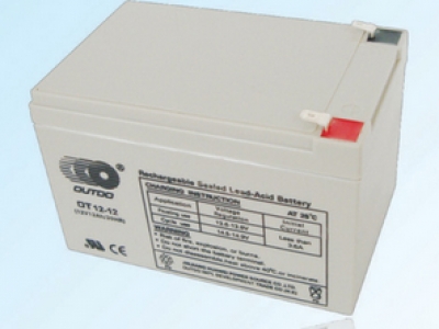奧特多蓄電池中小密OT12V系列OT12-12(12V12)通信電源