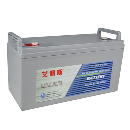 艾佩斯蓄電池GEL系列膠體蓄電池GEL12-120太陽能專用設備