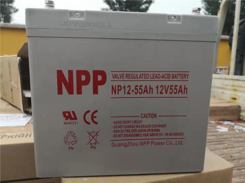 安徽地區(qū)金牌銷售 NPP耐普蓄電池NP12-55膠體蓄電池詳細參數(shù)報價
