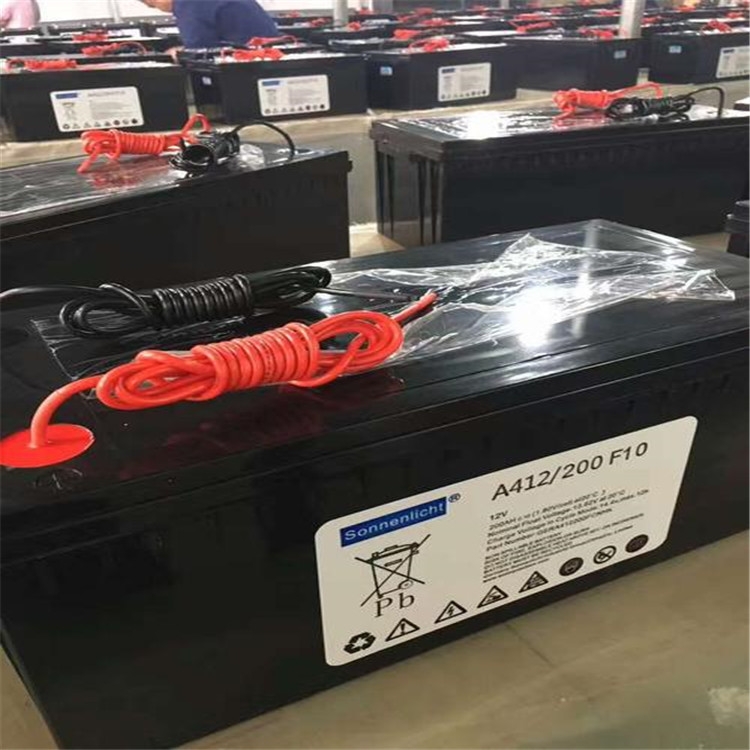 德國陽光蓄電池A412/200F10/ 陽光蓄電池12V200AH報價