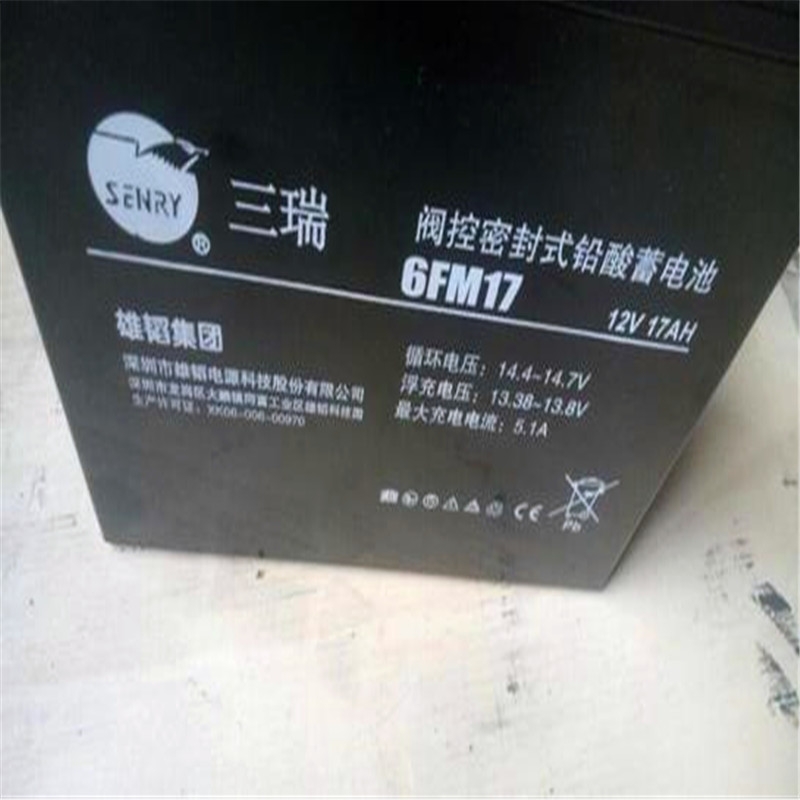 Senry三瑞蓄電池6FM100P-X價格12V100AH生產(chǎn)商以舊換新
