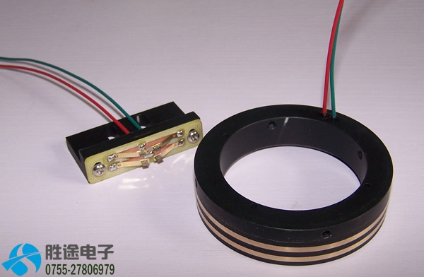兩半式導(dǎo)電滑環(huán)，哈夫盤式滑環(huán)-電刷組件，分離式導(dǎo)電滑環(huán)