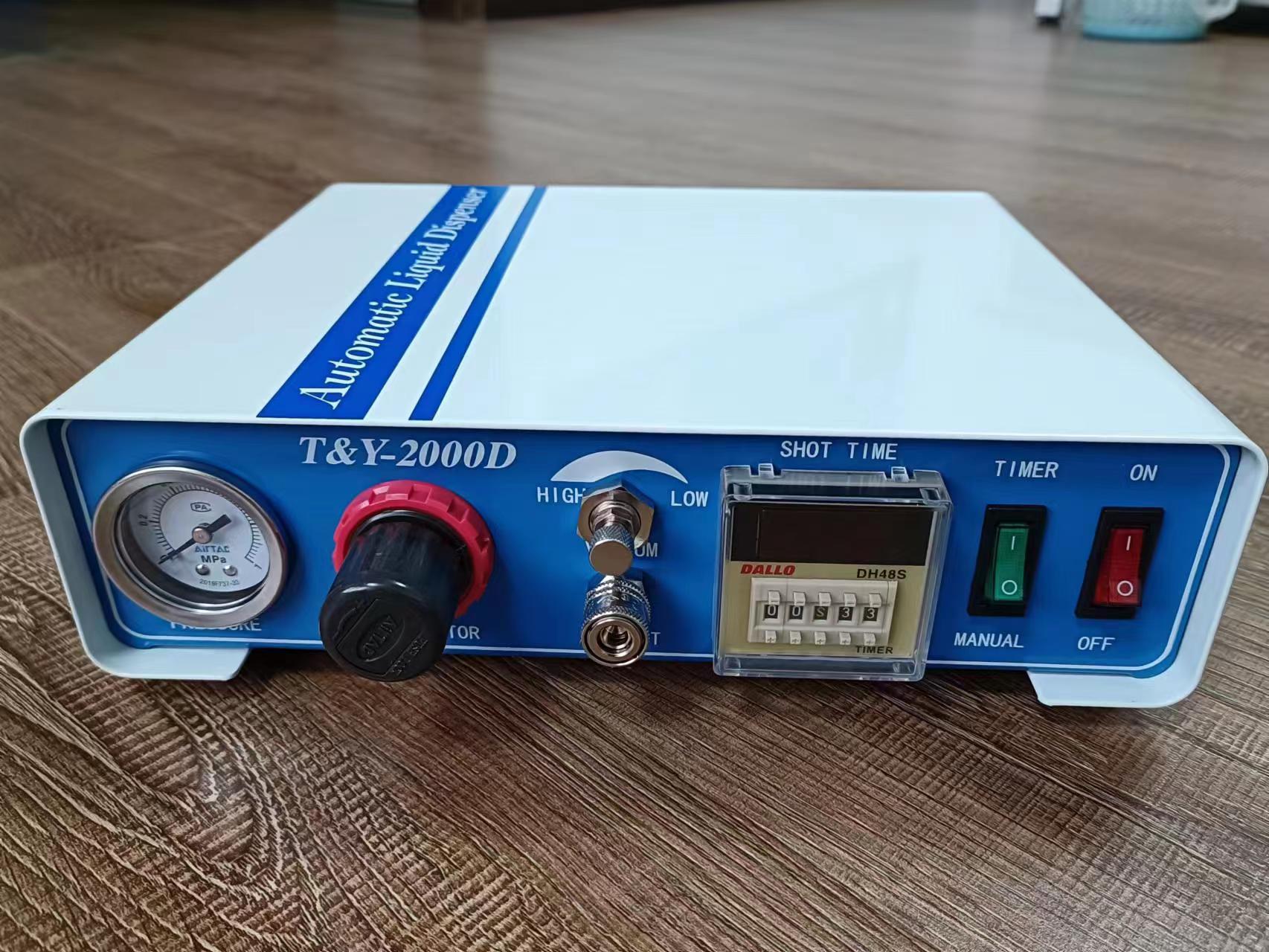 TY-2000D桌面式單液定量點膠機，滴膠機