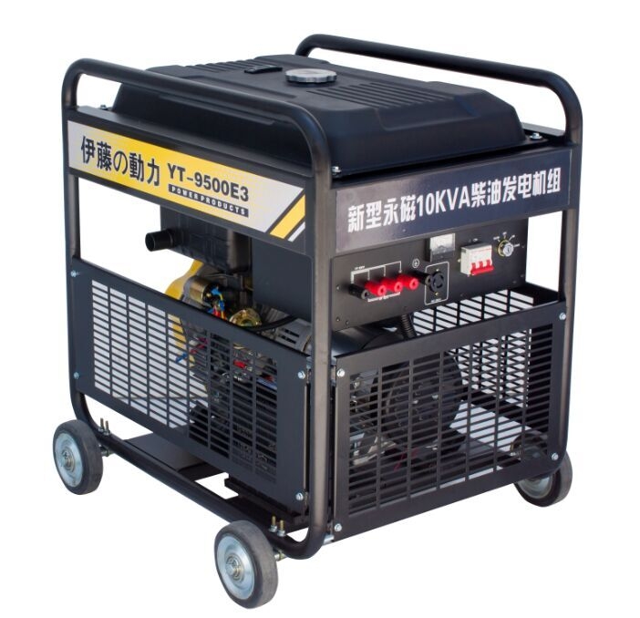 8KW移動式柴油發(fā)電機220V380V