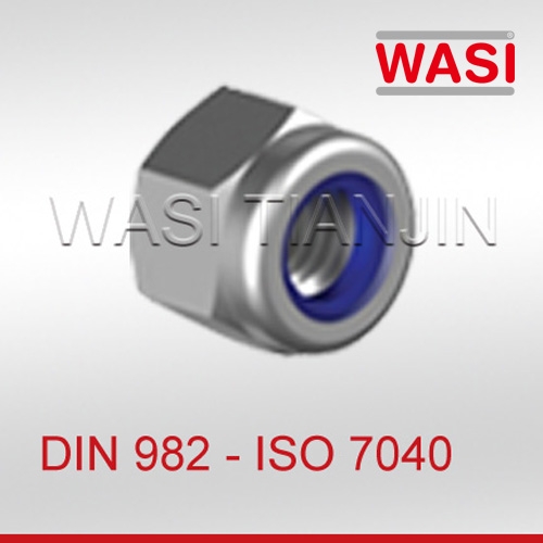 萬喜尼龍鎖緊螺母DIN982 ISO7040
