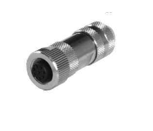 M12 8P A-CODING 母端壓接型組裝式連接器