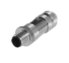 M12 8P A-CODING 公端壓接型組裝式連接器
