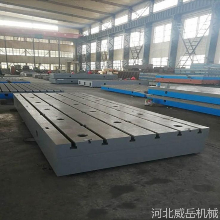 泊頭量具廠處理鑄鐵平臺 試驗平臺 試驗鐵地板定制加工