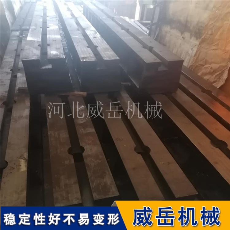 山東廠家標(biāo)準(zhǔn)鑄鐵地軌生產(chǎn)廠家T型槽地軌2次退火處理