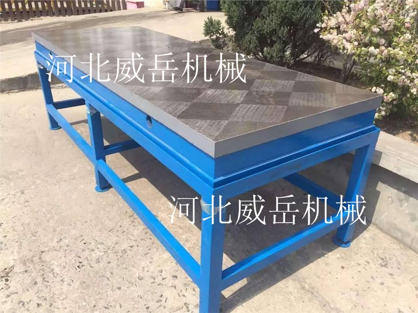 泊頭物 you價(jià)廉鑄鐵平臺(tái)  可按圖紙訂作T型槽平臺(tái)
