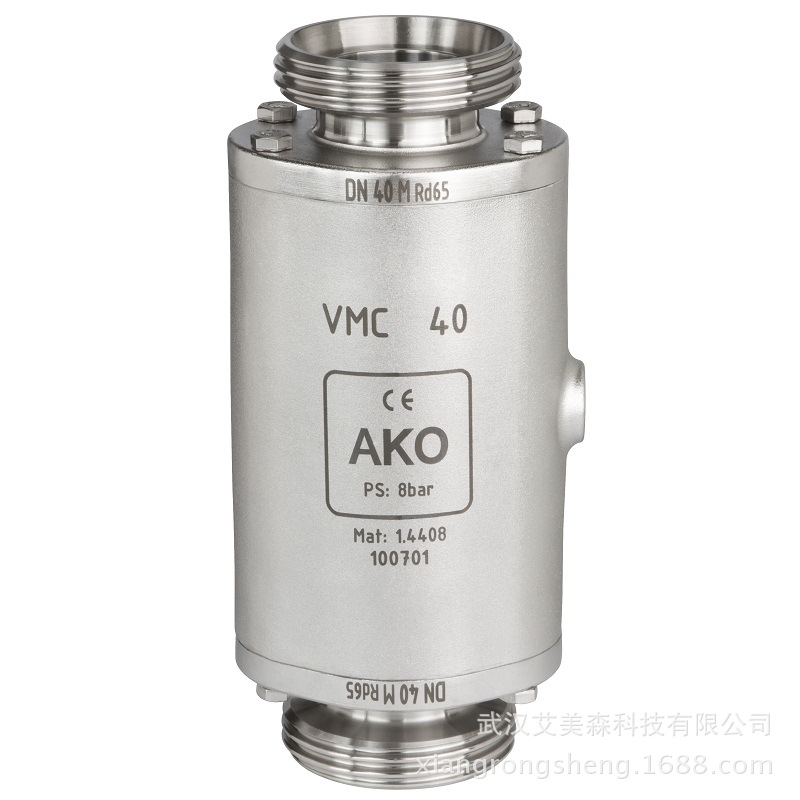 德國AKO   VMC氣動夾管閥-螺紋連接