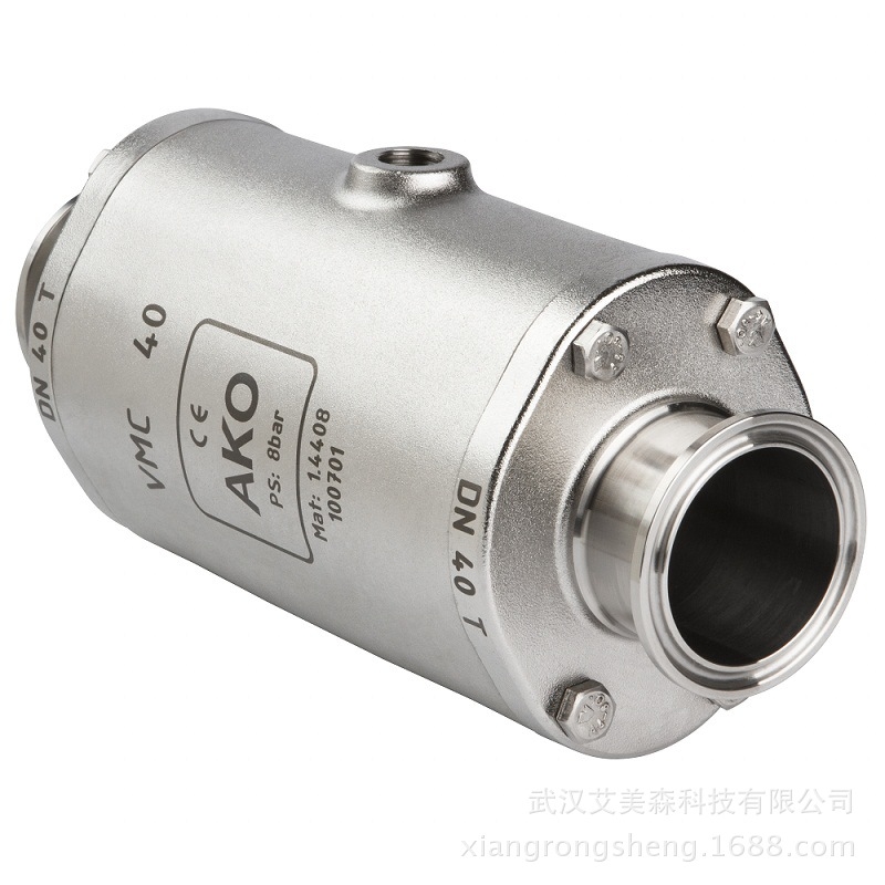德國AKO    VMC氣動箍斷閥-卡箍連接