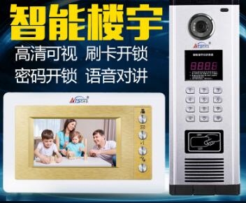 武漢小區(qū)單元門門禁可視對講門鈴系統(tǒng)安裝維修