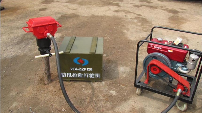 柴油打樁機原理，便攜式柴油打樁機-打樁迅速汛期必備機器