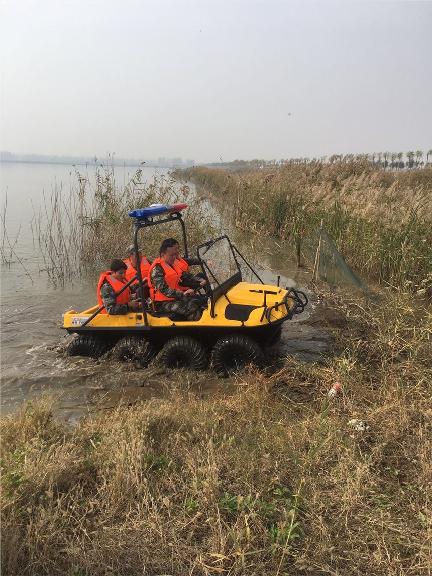 水陸兩棲、全地形、全地域、全天候水域救援裝備全地形車