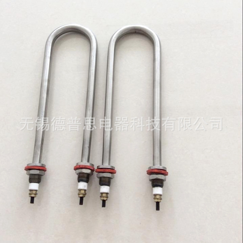 不銹鋼U型電加熱管空氣干燒電加熱管
