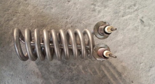 不銹鋼螺旋加熱管雙頭加熱管異型電熱管