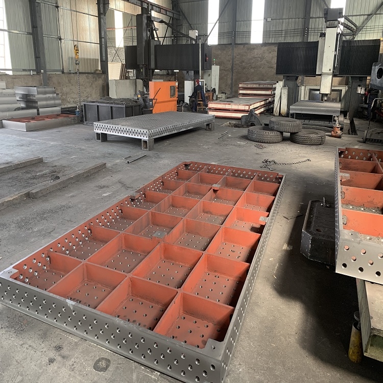 多孔定位組合工裝功能工作臺(tái)機(jī)器人夾具廠(chǎng)家直銷(xiāo)三維柔性焊接平臺(tái)