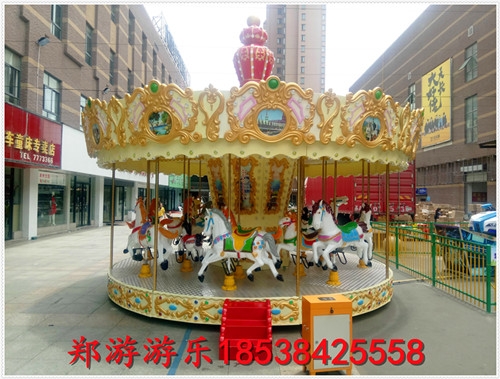 兒童游樂設(shè)備旋轉(zhuǎn)木馬