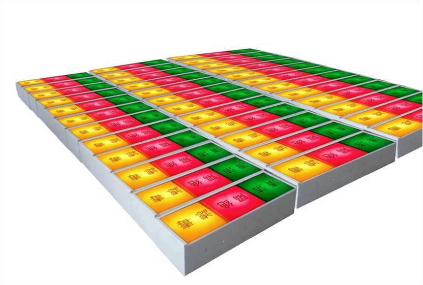 三色AS通風(fēng)信號(hào)燈箱三種狀態(tài)顯示：隔絕、清潔、濾毒