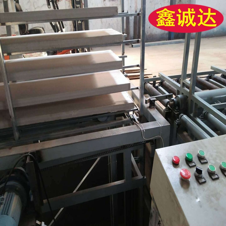 鑫誠達兩面砂漿水泥復合板生產線操作流程