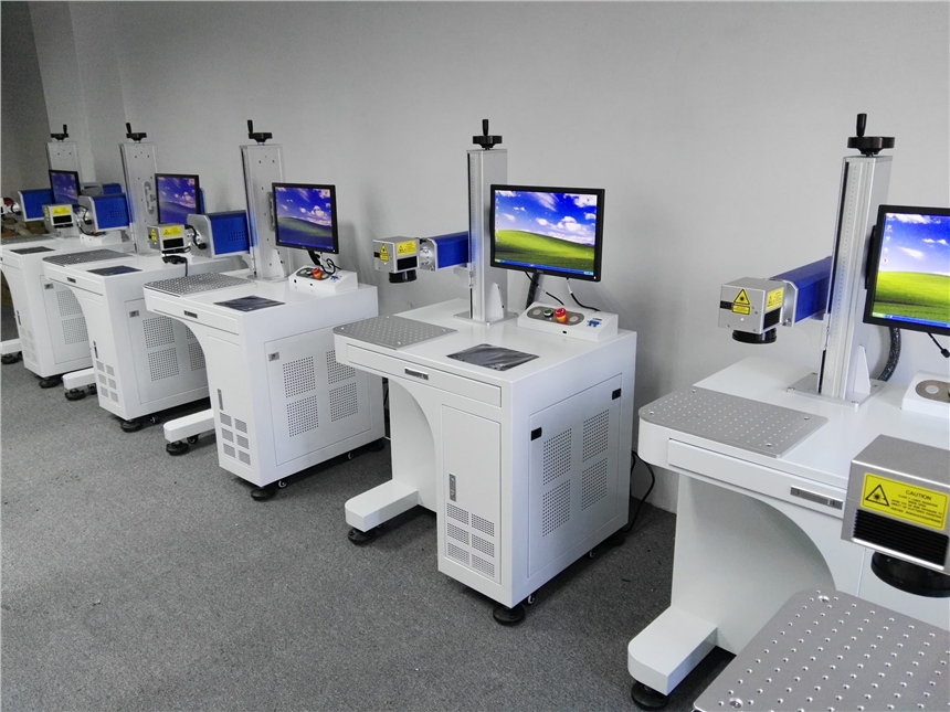 江門新會(huì)區(qū)內(nèi)存卡激光打碼機(jī) 金屬光纖激光鐳射機(jī)廠家