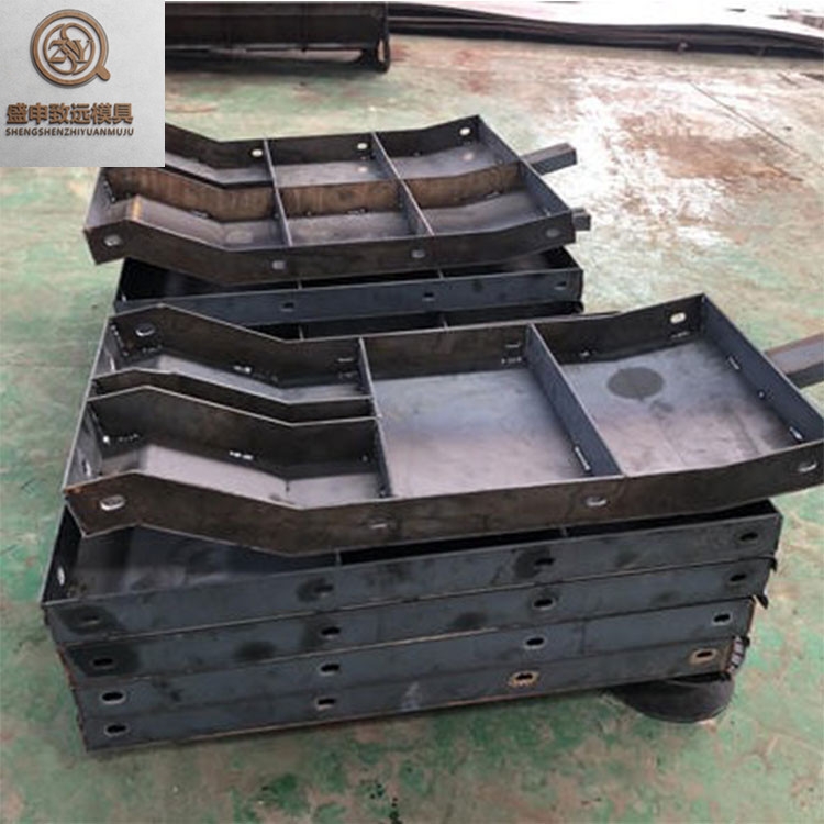 預制防撞墻模具電話 水泥防撞墻鋼模具 來賀 防撞墻鋼模具廠家供應