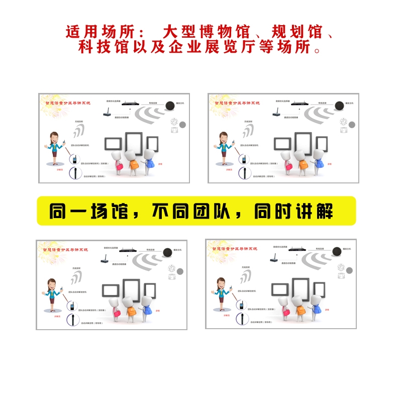 展廳智能無線講解器電子導游機