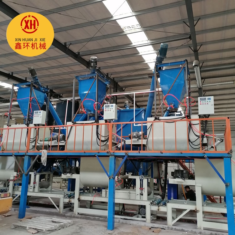 建筑用fs砂漿水泥防火巖棉復(fù)合保溫板設(shè)備工作原理  fs免拆一體板設(shè)備