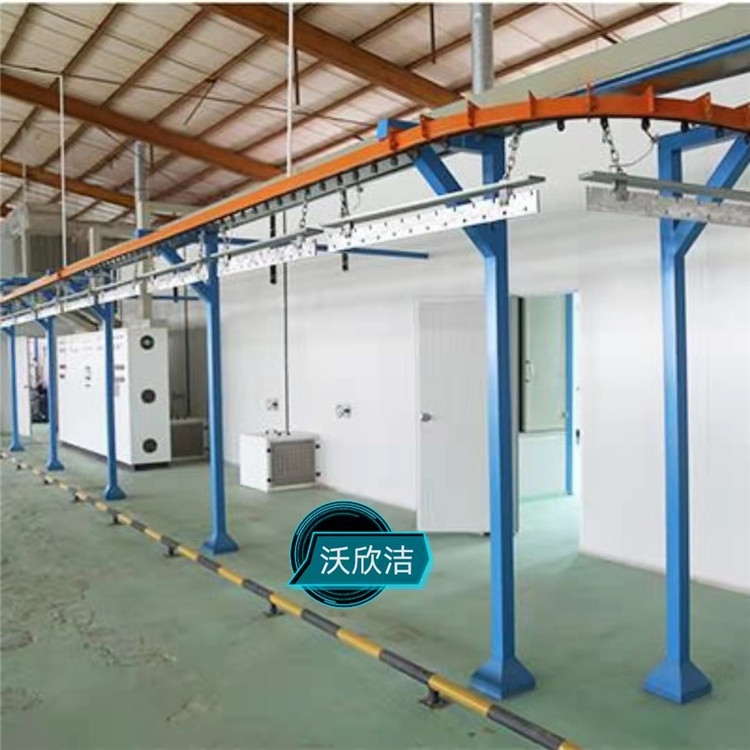 遼寧大連市MDF板噴粉沃欣潔靜電噴粉設(shè)備減少污染環(huán)境