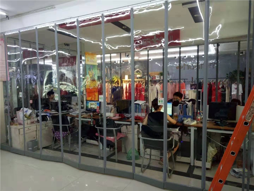 沈陽(yáng)工廠(chǎng)車(chē)間牛津布棉門(mén)簾