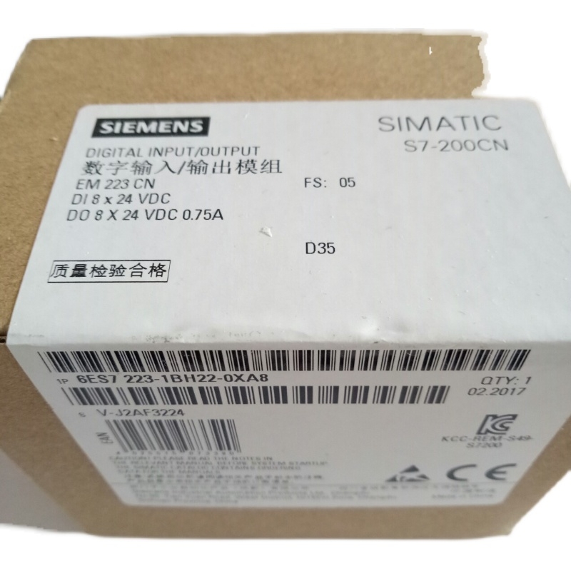 西門子6ES7 223-1BH22-0XA8正品 全新