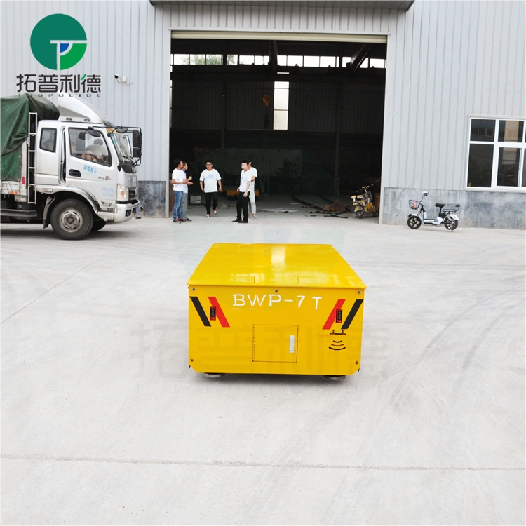 徐州動力頭電動組合平車 自由轉(zhuǎn)彎無軌電動平車30噸