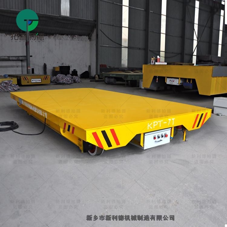 低音重載軌道平板車(chē)電動(dòng)鋼渣搬運(yùn)車(chē)