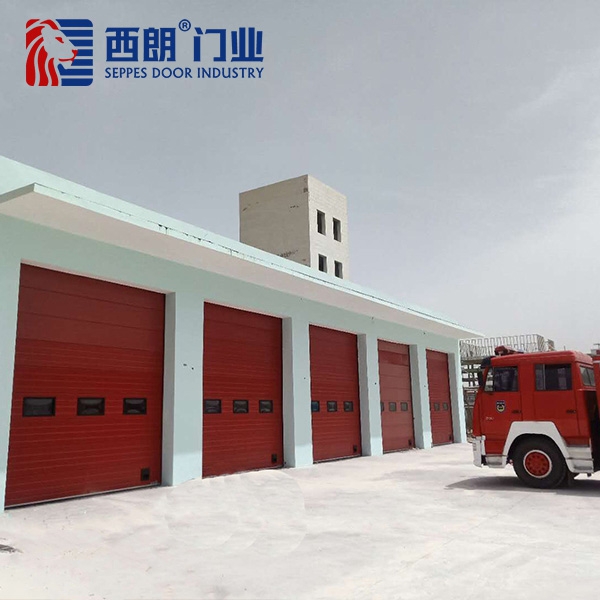 常熟消防救援中心電動(dòng)車庫門