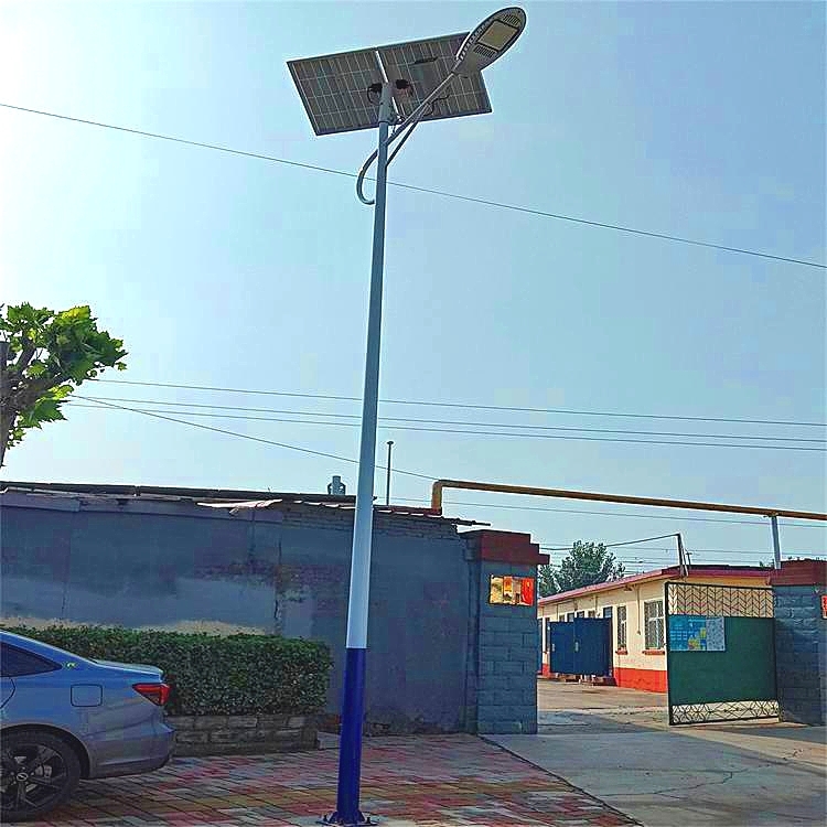 6米自彎臂路燈 單臂太陽能燈道路燈-天光世紀星