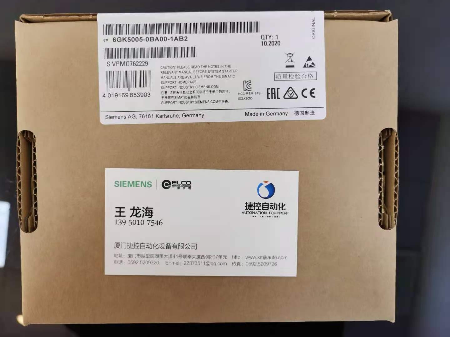 西門子交換機 6GK5005-0BA00-1AB2 庫存