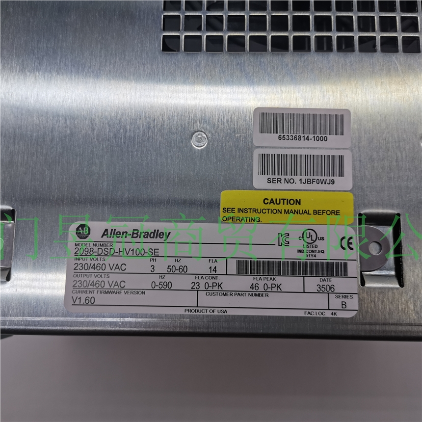 新聞:白城AB羅克韋爾伺服驅(qū)動器2098-DSD-HV100-SE直銷